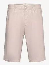 Regular Linen Chino Shorts Tom Tailor Beige