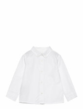Oxford Cotton Shirt Mango White