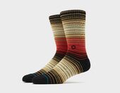 Stance Pinnacle Crew Socks, Brown