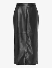 Yara Faux Leather Skirt Twist & Tango Black