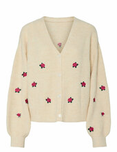 Yasfleur Ls Knit Cardigan S. Noos Yas Cream