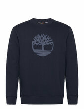 Tree Logo Crew Neck Sweatshirt Timberland Navy