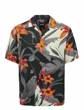 Onsdan Life Reg Ss Aop Visc Shirt 8671 Only & Sons Black