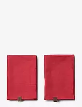 Organic Tea Towel - 2 Pack Humdakin Red
