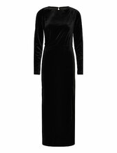 Objbianca L/s Long Dress 130 Object Black