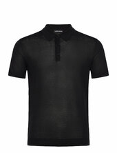 Ridge Lyocell Silk Polo J. Lindeberg Black
