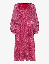 Amy Calista Midi Dress French Connection Red