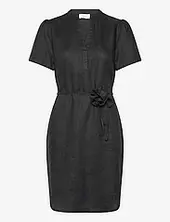 Linen Dress Rosemunde Black