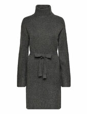 Vivimalina Rollneck L/s Knit Dress/pb Vila Grey