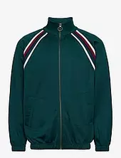 Track Full Zip Through Sweatshirt Scotch & Soda Green