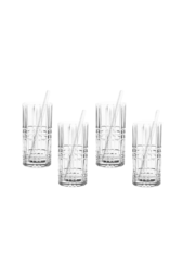 Long Drink Glas Med Tastes Good 44,5 Cl, Sæt Med 5 Dele