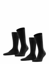 Happy 2-pack Everyday Casual Falke Black