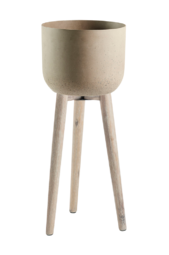 Stahl Krukke Rustbrun