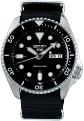 Seiko Herreur Srpd55k3 Sort/tekstil Ø43 Mm