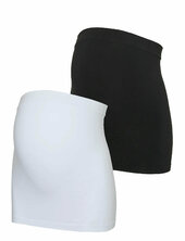 Mlcara Org.cotton Bumpband 2-pack O. A Mamalicious White