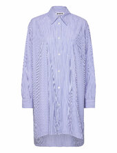 Garden Tunic Mid Blue Stripe Hope Blue
