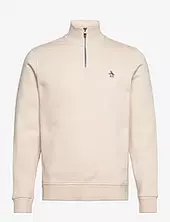 L/s Fleece Quarter Z Original Penguin Cream
