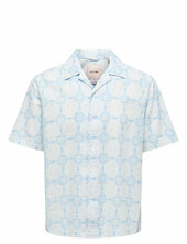 Onscaiden Reg Fit Aop Shirt Only & Sons Blue