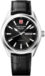 Swiss Alpine Military Herreur 7090.2537 Alpine By Grovana Blå/læder
