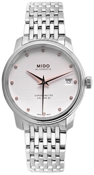 Mido Dameur M027.208.11.036.00 Baroncelli Sølvfarvet/stål Ø34 Mm