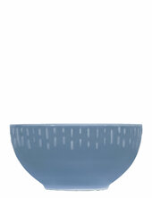 Confetti Blueberry Skål M/relief Porcelæn 14 Cm. Aida Blue