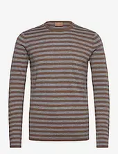 Mmgadam Soft Stripe Knit Mos Mosh Gallery Beige