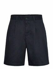 Long Pleated Short Fred Perry Navy