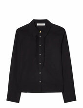 Nicoline Plissé Blouse Busnel Black