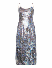 Lauri Sequin Dress Wood Wood Blue