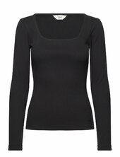 Ls Square Neck Lee Jeans Black