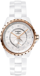 Chanel Dameur H4359 J12 Hvid/keramik Ø36.5 Mm