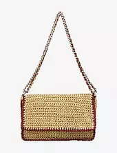 Paper Straw Hollis Bag Becksöndergaard Beige