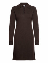 Polo Merino Dress Filippa K Brown