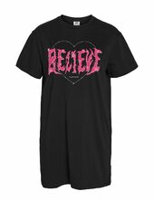 Nmzodiac S/s Long Top Jrs Fwd Noisy May Black