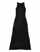 Cotton Cargo Dress Han Kjøbenhavn Black