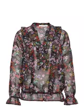 Lina Frill Blouse Pieszak Patterned