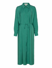 Slsija Dress Soaked In Luxury Green