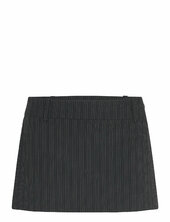 Low Waist Mini Skirt Weekday Grey