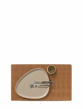 4-set Table Mat Square L Nupo Lind Dna Brown