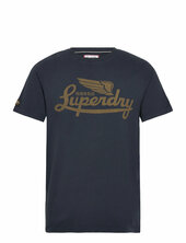 Heritage Brand Relaxed Tee Superdry Navy