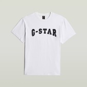 T-shirts M. Korte ærmer G-star Raw  D26840 C336 Felt Logo R T