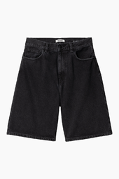 W' Brandon Short - Black Stone Washed - Carhartt Wip - Sort S