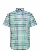 D1. Reg Colorful Check Ss Bd Gant Green