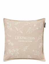 Herbarium Linen/cotton Pillow Cover Lexington Home Beige