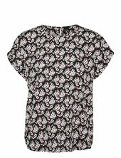 Vmfiona Ss Wide Top Wvn Lt Vero Moda Patterned