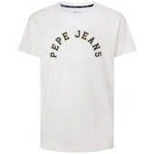 T-shirts M. Korte ærmer Pepe Jeans  Westend Tee Future Ecru