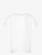 Regular Short Sleeve Heavy Single W Knowledge Cotton Apparel White
