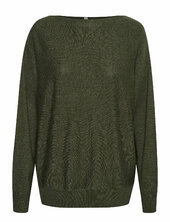 Cuannemarie Batwing Jumper Culture Green