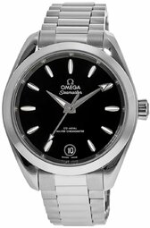 Omega Dameur 220.10.34.20.01.001 Seamaster Aqua Terra 150m Sort/stål