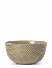 Rhombe Earth Serveringsskål Ø17.5 Cm Clay Lyngby Porcelæn Beige